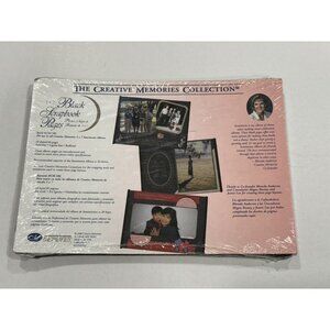 New Creative Memories 5x7 Black Scrapbook Pages MA1